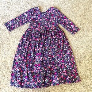 Mila Rose floral 3/4 twirl dress